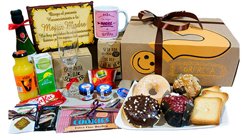 caja de felicidades mama