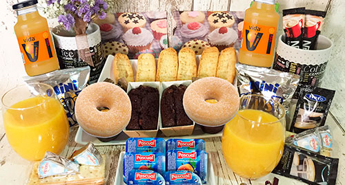 Cesta de desyuno clasica