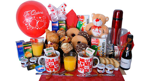 Lote Desayuno Romantico a domicilio