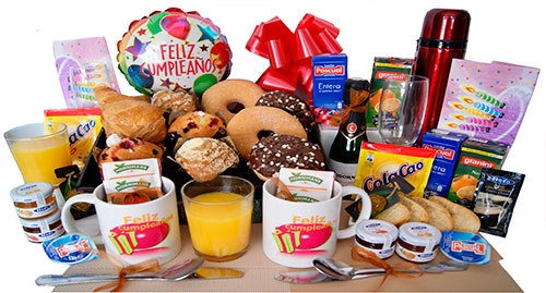 Lote Desayuno de feliz cumpleaños
